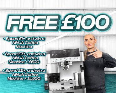 FREE ENTRY - WIN £100 | SPEND £1-£5+ AND WIN THIS NINJA COFFEE MACHINE & CASH! — #1