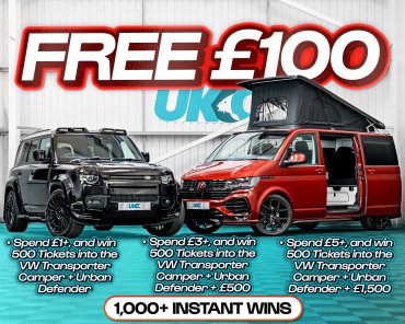 FREE ENTRY - WIN £100 | SPEND £1-£5+ AND WIN COMPETITION TICKETS & CASH! — #2