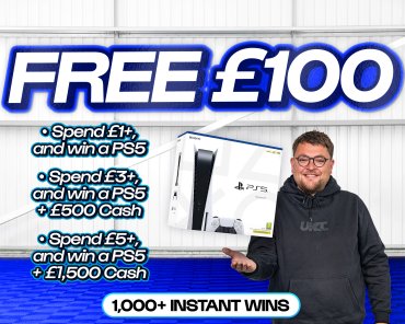 FREE ENTRY - WIN £100 | SPEND £1-£5+ AND WIN A PS5 & CASH! — #2