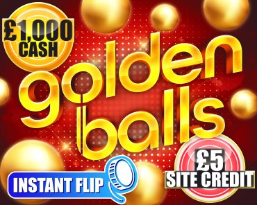 GOLDEN BALLS! — 🟡 £30,000 WORTH IN CASH INSTANT WINS 🟡
