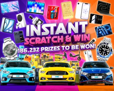 INSTANT SCRATCH & WIN! #178 — CARS, ROLEX'S, CASH, TECH & MORE!