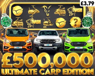 £500K MEGA INSTANT WIN - ULTIMATE CARP EDITION!