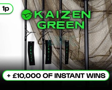 KORDA KAIZEN GREEN 12FT 3.5LB RODS + KORDA KAIZEN GREEN NET 42"!