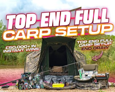 TOP-END FULL CARP SETUP! — £50,000+ OF INSTANT WINS!