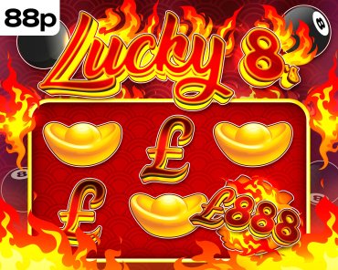 LUCKY 8'S SCRATCH! — 8 x £888 JACKPOTS!