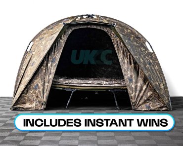 NASH TITAN HIDE CAMO PRO XL + NASH MF60 INDULGENCE SLEEP SYSTEM!
