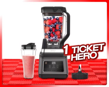 NINJA 2-IN-1 BLENDER WITH AUTO IQ!