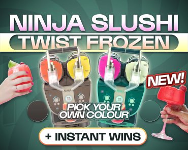 NINJA SLUSHI TWIST FROZEN DRINK MAKER- CHOOSE YOUR COLOUR!