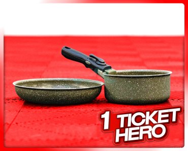 TRAKKER ARMOLIFE MARBLE COOKSET - MEDIUM!