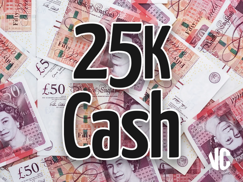 £25,000 Prize Draw Ticket