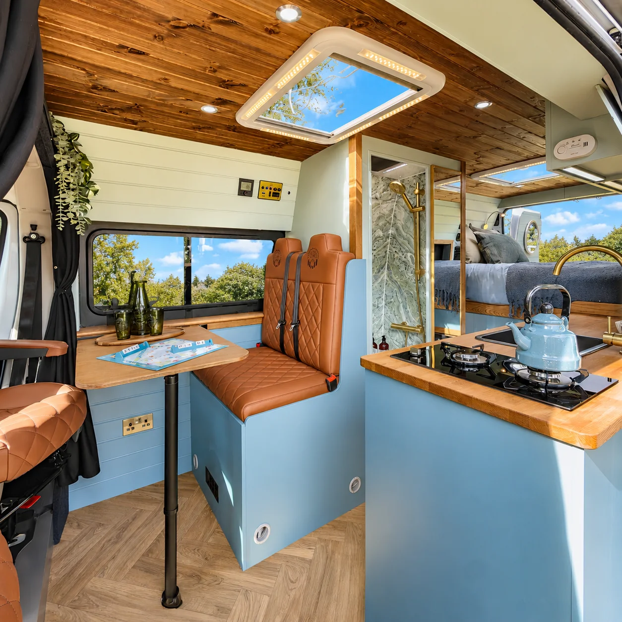 Claire the Custom Off-Grid Campervan