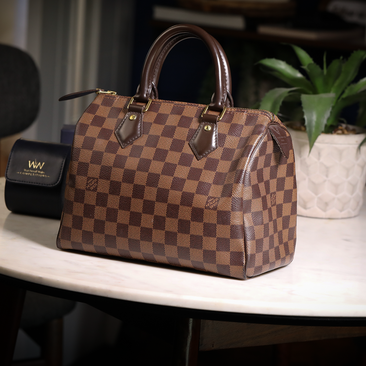 Louis Vuitton Damier Azur Speedy Bag